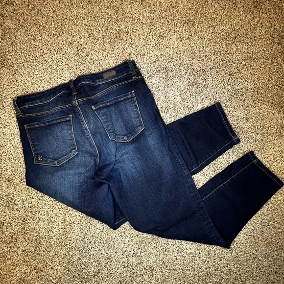 Kut From The Kloth Diana Kurvy Ankle Skinny Jeans – Women’s Size 10, Dark Wash - Picture 2 of 5
